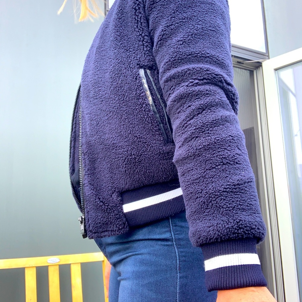 American Stitch Fuzzy Coat